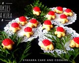 Foto langkah ke 6 dari resep Cookies Kura Kura Eggless.