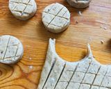 Hajtogatós tepertős pogácsa recept fázis 6 fotója