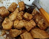 Foto langkah ke 4 dari resep Tempe Tahu Bacem.