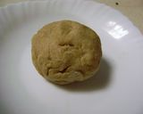 A picture of step 1 of Paneer Paratha.