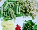 Hình bước làm 1 của món Ốc hương hấp gừng sả + chấm muối đường