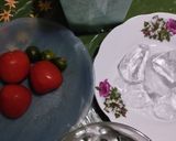 Foto langkah ke 1 dari resep Serbat Tomat Mix Jeruk Limo.