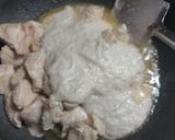 A picture of step 2 of White Chicken handi/ restaurant style authentic.