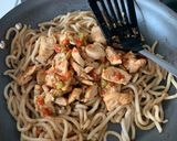 Foto del paso 5 de la receta: Noodles con pollo estilo japonés