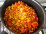 Tomaticán vegetariano de lentejas