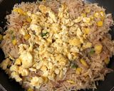 A picture of step 8 of Sweet Corn Egg Fried Rice.