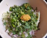 A picture of step 1 of Lauki kofta curry.