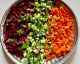 કલરફૂલ વેજ સલાડ (Colorful Veg Salad Recipe In Gujarati) રેસીપી સ્ટેપ1ફોટો