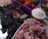 Foto del paso 1 de la receta: Asado de puerco y arroz rojo natural