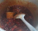 A picture of step 5 of Butter Chicken masala.