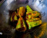 A picture of step 6 of Stuffed Bitter Gourd.