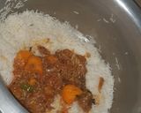 A picture of step 10 of BEEF BIRYANI ♥️.