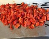 Une image de l'étape 3 de Salade marinée concombres,tomates et pommes à la crème,citron et dulce.