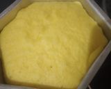 A picture of step 4 of Dhokla e salsa.