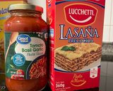 Foto del paso 1 de la receta: Lasañas con queso mozzarella & queso de cabra...... 🐐🐐🐐 depende de los comensales