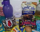 Foto langkah ke 1 dari resep Brownies Coklat Nutricake Ala Anak Kos (Magic com)/ Kue Ultah.