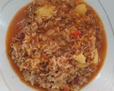 Foto del paso 5 de la receta: Guiso de arroz con carne molida