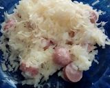 Foto del paso 4 de la receta: Arroz saborizado con salchichas en microondas