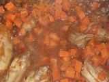 Guiso de arroz con pollo