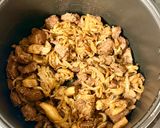 A picture of step 4 of Venison with Wild Mushrooms in Mustard-Honey Sauce.
