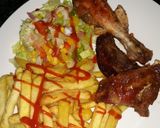 Foto del paso 6 de la receta: Carnes mixtas horneadas en salsa barbiquiu casera