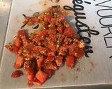 Une image de l'étape 6 de Saucisses de Toulouse grillées aux tomates,romarin et épices.