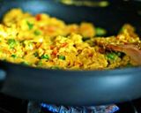 A picture of step 1 of Paneer bhurji stuffed samosa.