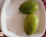 A picture of step 1 of Gondhoraj lemon and bhindi.