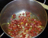 Foto del paso 3 de la receta: Alcachofas con jamón y patatas