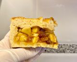 Foto del paso 15 de la receta: Pastel relleno con manzanas y pasas al Moscatel
