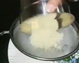 A picture of step 1 of Kaju katli recipe.
