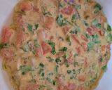 A picture of step 5 of Omlate Paratha 😋.