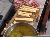 Garlic pastry isi sosis
