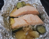 Foto del paso 7 de la receta: Salmón al horno con patatas