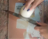 Foto del paso 1 de la receta: Ensalada con melocotón 🍑