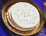 A picture of step 2 of CHITAU PITHA with Mini Chitau balls.