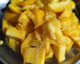 A picture of step 1 of Aam ka Madra.