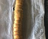A picture of step 5 of Keto friendly pinwheel.