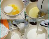 Foto langkah ke 3 dari resep Bolu Kukus Rainbow Cake 🎂🍰😊.