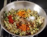 A picture of step 4 of Drumstick flower spicy fry.