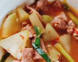 รูปขั้นตอนการทำที่ 3 ของ แกงคั่วหมูฟัก