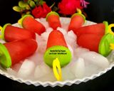 A picture of step 4 of Rose Shikanji Ice Candy Popsicles.