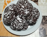 Foto del paso 1 de la receta: Galletas craqueladas de chocolate