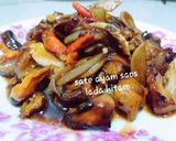 Foto langkah ke 5 dari resep Sate Ayam Saos Lada Hitam.