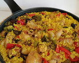 Foto del paso 8 de la receta: Arroz con verduras y pollo