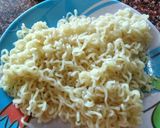 A picture of step 2 of Black paper Maggi.