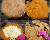 A picture of step 3 of Watermelon Rind Halwa.