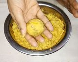 A picture of step 7 of Dhekhla Garvanu.