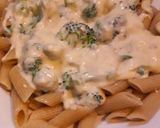 Foto del paso 5 de la receta: Fideos con crema y brócoli 🥦💖
