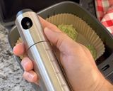 Foto del paso 7 de la receta: Hamburguesas de brócoli integrales en freidora de aire
